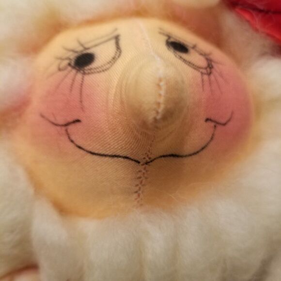 Vintage Santa Christmas ornament handmade - Picture 2 of 7